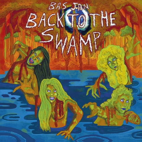 Bas Jan - Back to the Swamp (LP, Orange Crush Vinyl)