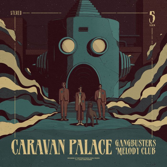 Caravan Palace - Gangbusters Melody Club (LP, Petrol Vinyl)