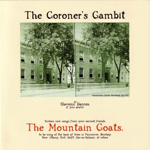 The Mountain Goats - The Coroner's Gambit (LP)