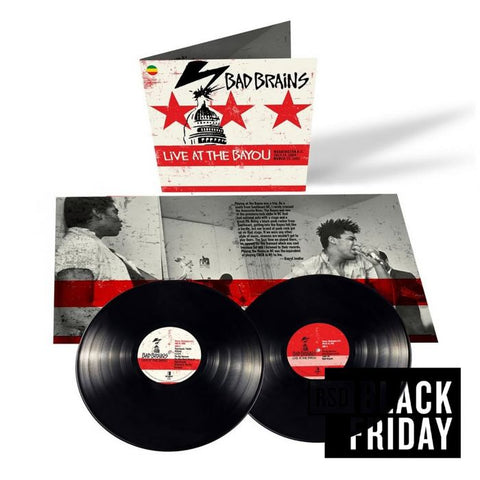 [BF25] Bad Brains - Live At The Bayou: Washington D.C. July 14, 1980/March 15, 1981 (2xLP)