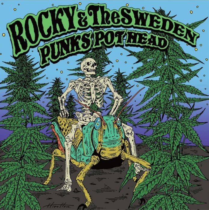 Rocky & The Sweden - Punk's Pot Head (LP, super silver haze vinyl)