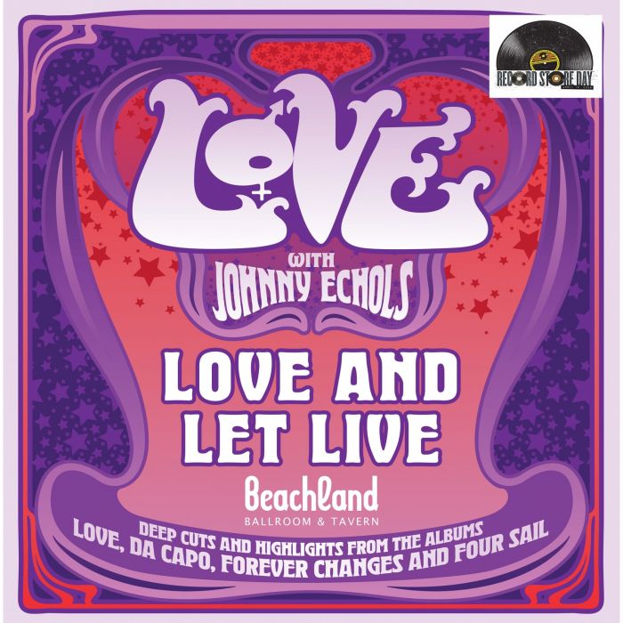 [RSD26] Love (with Johnny Echols) - Love & Let Live - Live In Ohio 30/04/25 (LP, cream)