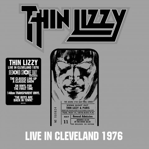 [RSD26] Thin Lizzy - Live in Cleveland 1976 (2xLP transparent vinyl)
