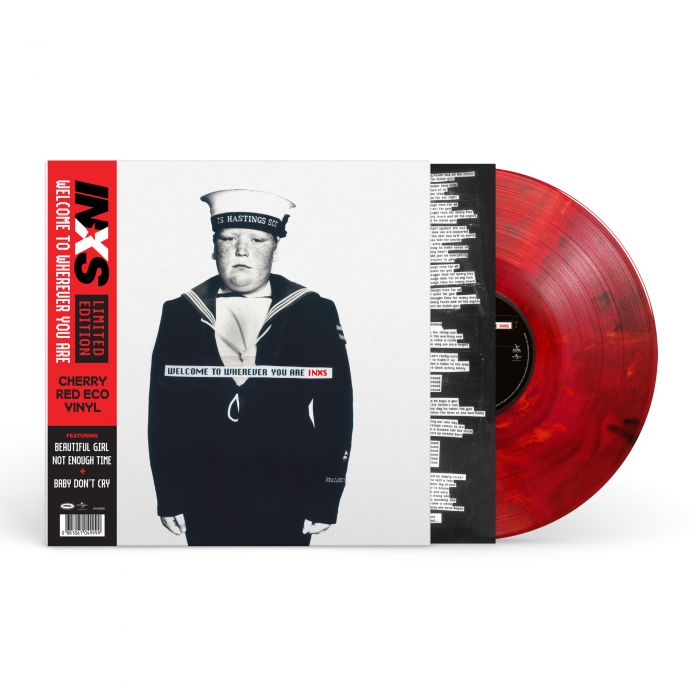 INXS - Welcome to Wherever You Are (LP, Cherry red eco vinyl)