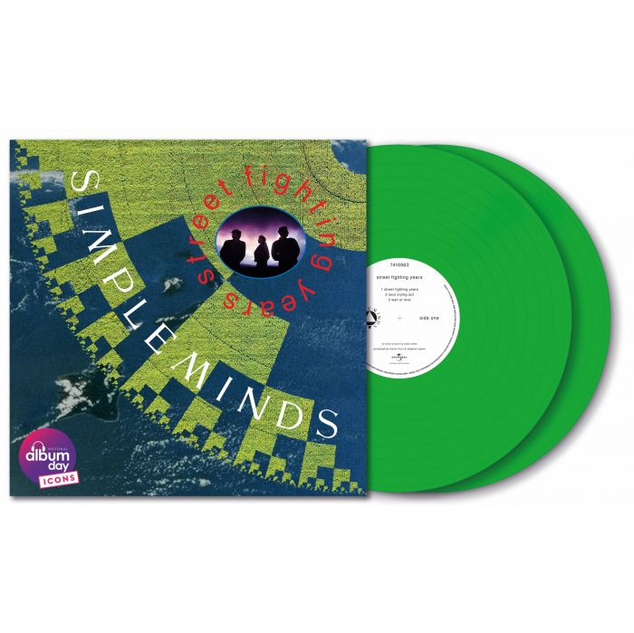 Simple Minds - Street Fighting Years (2xLP, Green transparent vinyl)