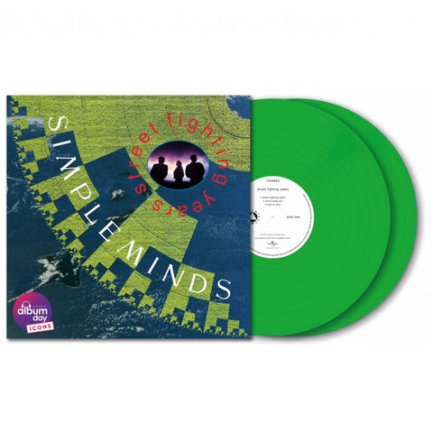 Simple Minds - Street Fighting Years (2xLP, Green transparent vinyl)