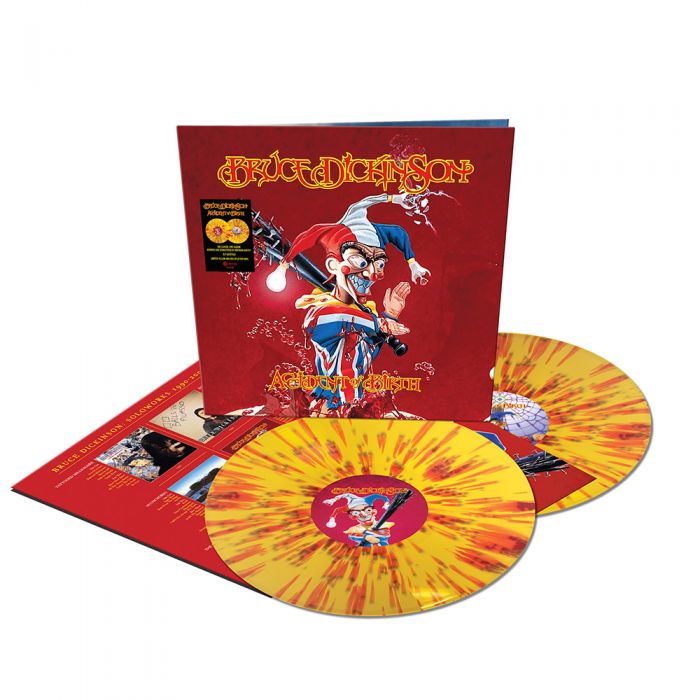 Bruce Dickinson - Accident of Birth (2026 Remix) (2xLP, Yellow and red splatter vinyl)