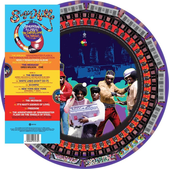 Grandmaster Flash & The Furious Five - The Breaks (LP, Zoetrope pic disc)