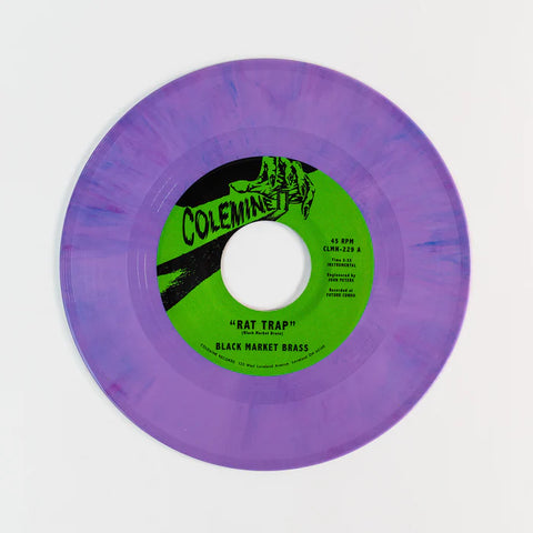 Black Market Brass - Rat Trap/Chop Bop (7", Purple Swirl Vinyl)