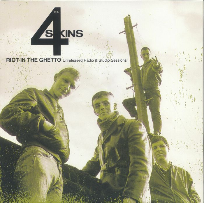 4 Skins - Riot in the Ghetto: Unreleased Radio & Studio Sessions (LP, red vinyl)