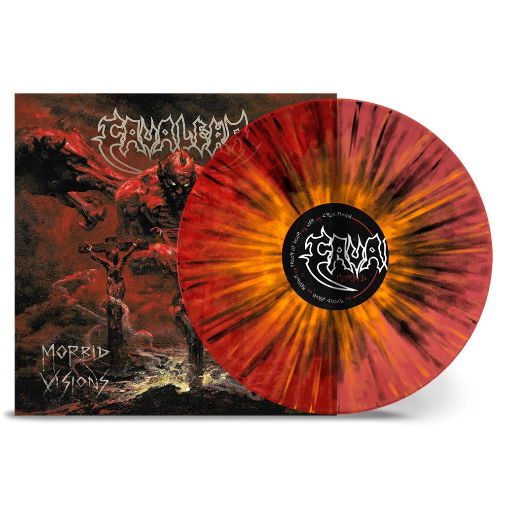 Cavalera - Morbid Visions (LP, Red Trans. w/ Orange & Black Splatter Vinyl)