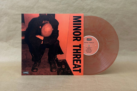 PREORDER - Minor Threat - s/t (LP, 'Crystal Red Method; vinyl/fluorescent and metallic red sleeve)