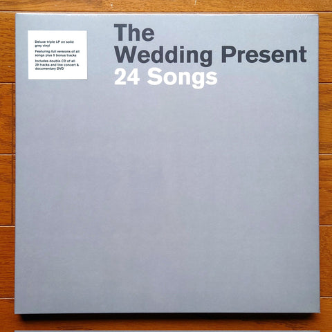 The Wedding Present - 24 Songs (3xLP + 2xCD + DVD, Solid Grey Vinyl)