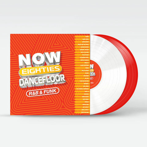 Various Artists - Now That's What I Call Eighties Dancefloor [R&B + Funk] (2xLP, Red and White)