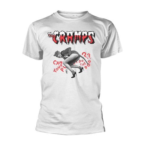 [T-shirt] The Cramps - Do The Dog (white) [M]