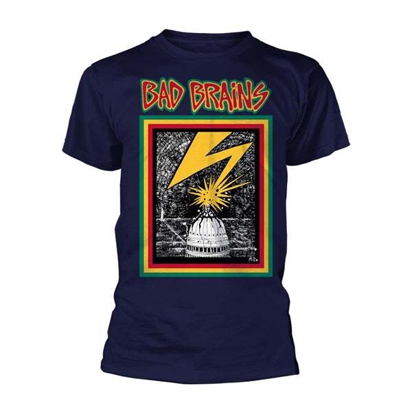 [T-shirt] Bad Brains - Bad Brains (navy) [XL]
