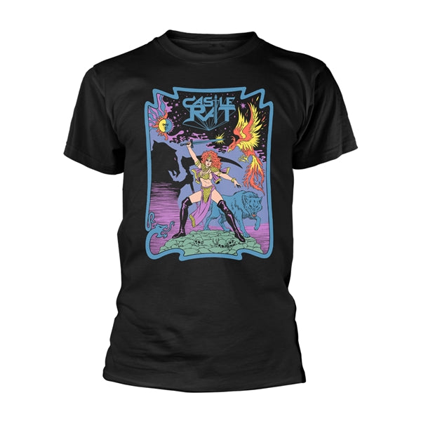 [T-shirt] Castle Rat - Sword (black) [M]