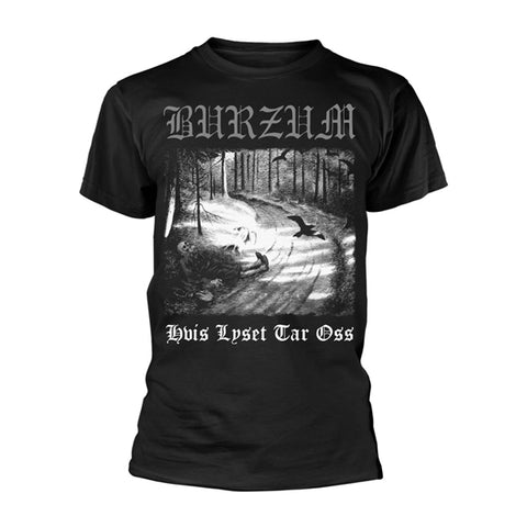 [T-Shirt] Burzum - Hvis Lyset Tar Oss (black/grey) [L]