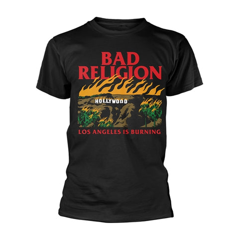 [T-shirt] Bad Religion - LA Is Burning (black) [M]