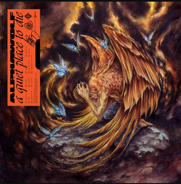 Alpha Wolf - A Quiet Place To Die (LP, Trans. Opaque Orange)
