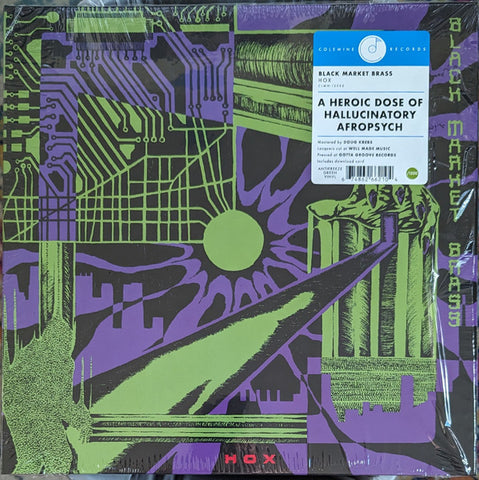 Black Market Brass - Hox (LP, Antifreeze Green)