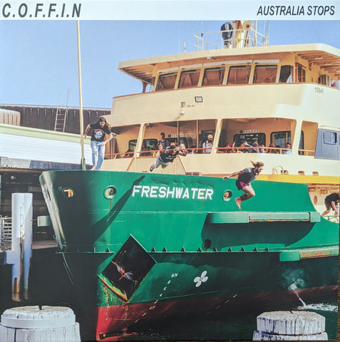 C.O.F.F.I.N - Australia Stops (LP, Neon Green)