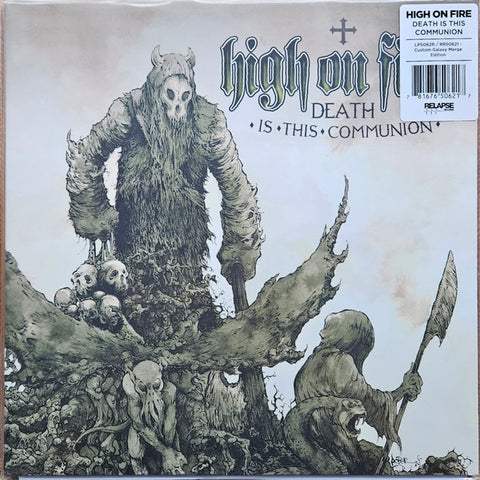 High On Fire - Death Is This Communion (2xLP, Custom Galaxy Merge Ed.)