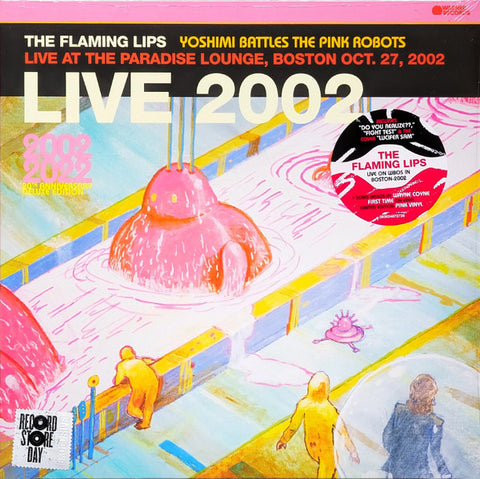 [BF25] Flaming Lips - Yoshimi Battles The Pink Robots: Live At The Paradise Lounge, Boston Oct. 27, 2002 (2xLP)