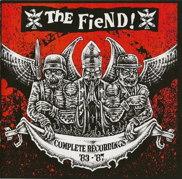 The Fiend - Complete Recordings 83-87 (2xLP, red)