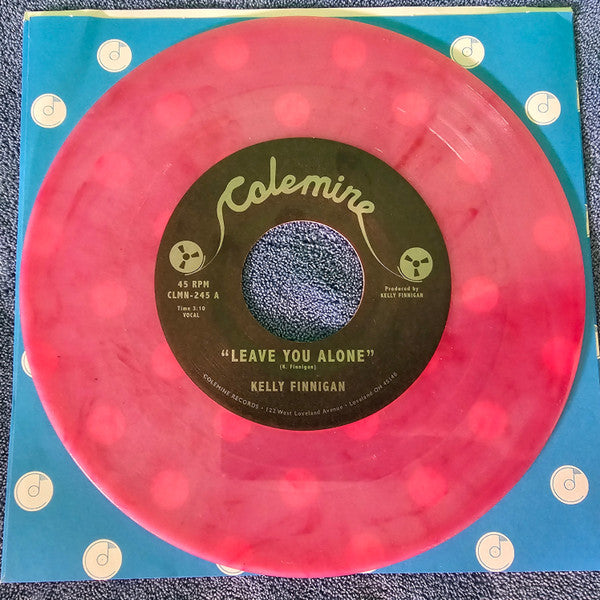 Kelly Finnigan - Leave You Alone/Thom's Hartbreak (7" fuchsia marbled vinyl)