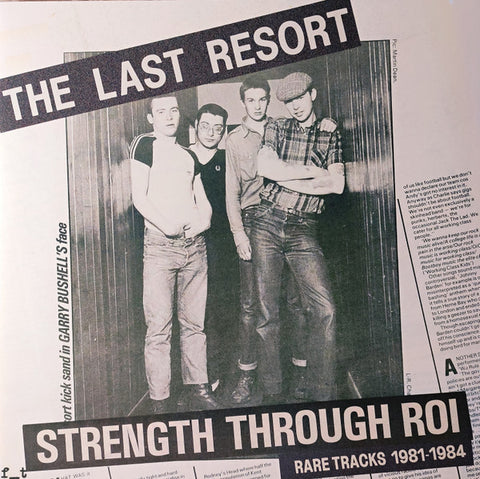 The Last Resort - Strength Through Roi: Rare Tracks 1981-1984 (LP, orange/black splatter)