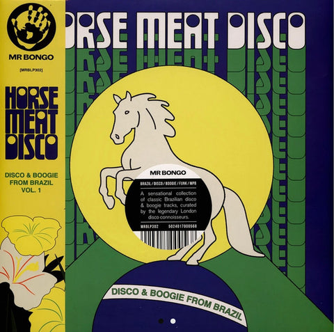 Various Artists - Horse Meat Disco Presents Disco & Boogie From Brazil Vol. 1 (LP, green vinyl)
