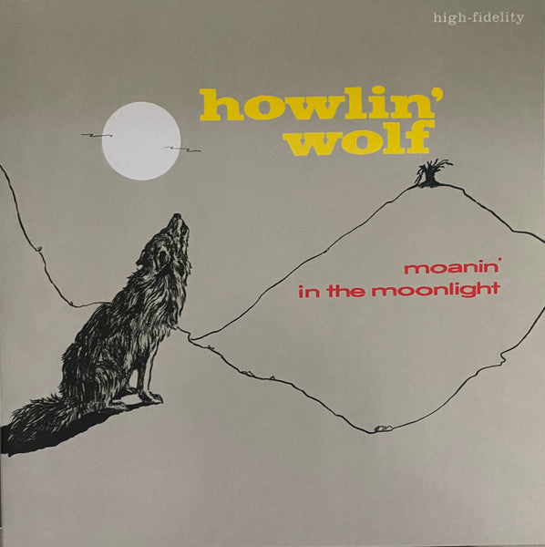 Howlin' Wolf – Moanin' In The Moonlight (LP, clear vinyl)