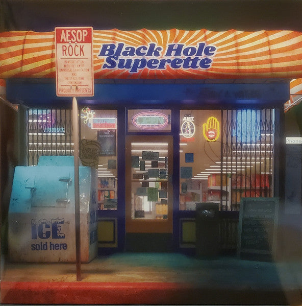 Aesop Rock - Black Hole Superette (2xLP, black ice vinyl)