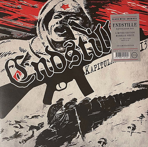 Endstille - Kapitulation 2013 (LP, white marble)