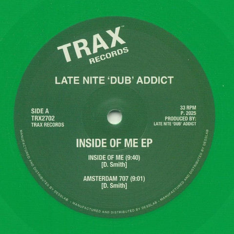 Late Nite 'Dub' Addict - Inside Of Me EP (12", green)