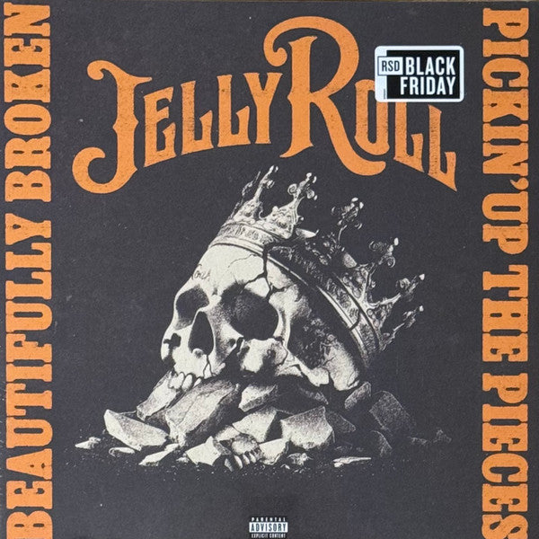 [BF25] Jelly Roll - Pickin' Up The Pieces (LP, tequila sunrise vinyl)