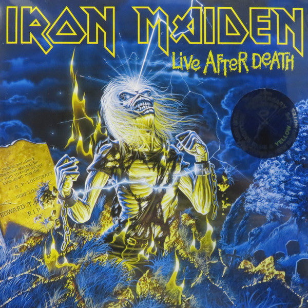 Iron Maiden - Live After Death (2xLP, blue/yellow vinyl)