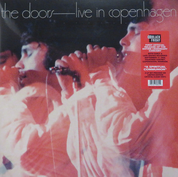 [BF25] The Doors - Live In Copenhagen (2xLP, crystal clear vinyl)