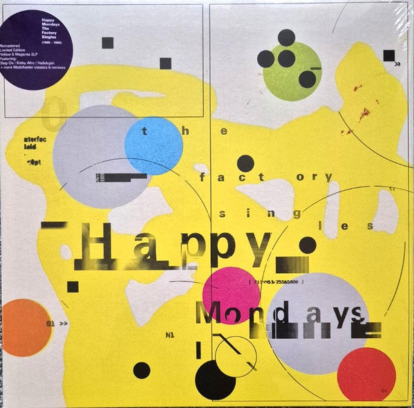 Happy Mondays - The Factory Singles (2xLP, Yellow / Magenta)