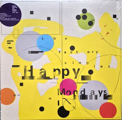 Happy Mondays - The Factory Singles (2xLP, Yellow / Magenta)