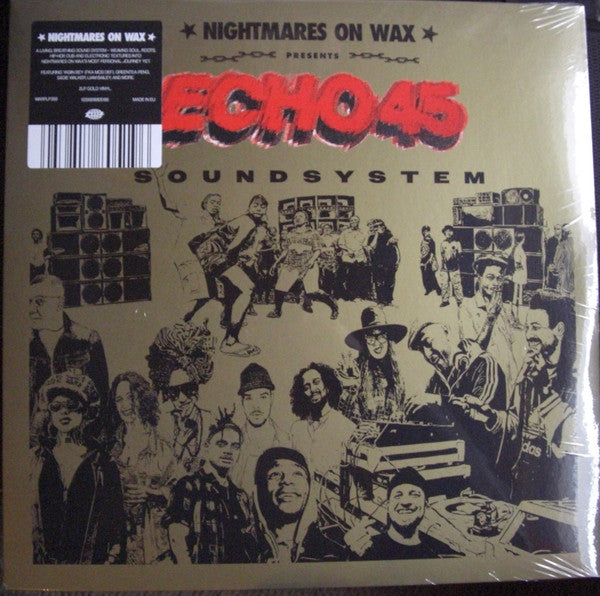 Nightmares On Wax - Echo 45 Soundsystem (2xLP, Gold vinyl)