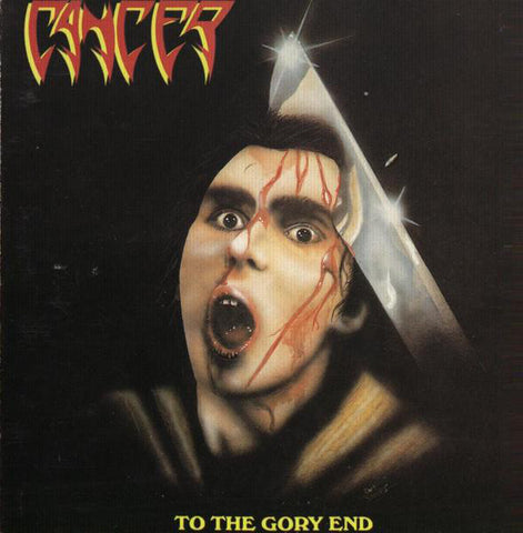 Cancer - To The Gory End (LP, 35th ann. edition, red marble vinyl)