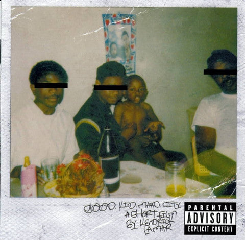 Kendrick Lamar - good kid, m.A.A.d city (2xLP, 10th anniversary edition, black ice)