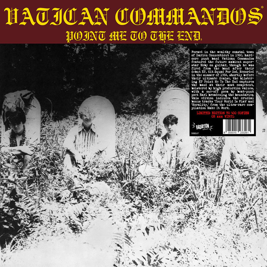 Vatican Commandos - Point Me To The End (LP, yellow vinyl)