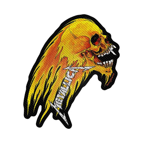 Metallica - Flaming Skull (Patch)