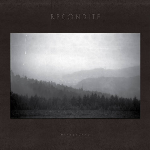 Recondite - Hinterland (2xLP, Black Smoke Vinyl)