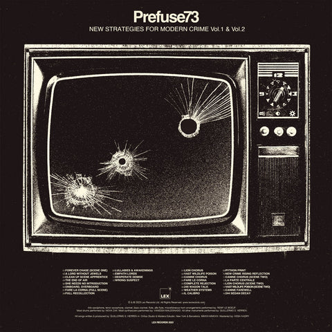 Prefuse73 - New Strategies For Modern Crime Vol. 1 & Vol. 2 (LP)