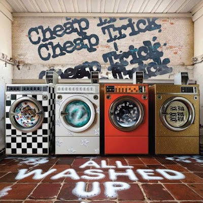 Cheap Trick - All Washed Up (LP, clear with orange and blue marbled vinyl)