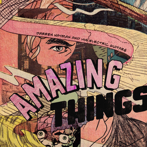 Darren Hayman & His Electric Guitars - Amazing Things (LP, inc colouring book)